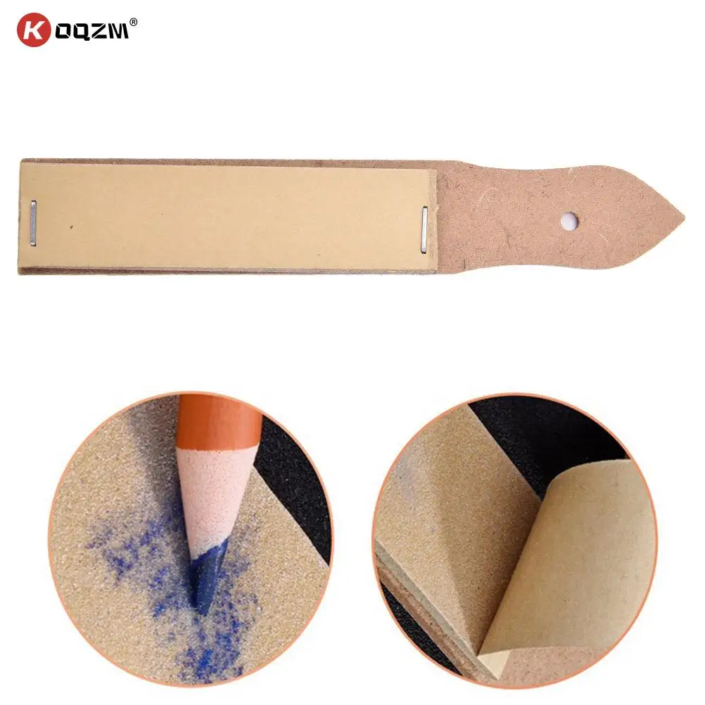 

1 шт., набор для заточки карандашей, наждачной бумаги