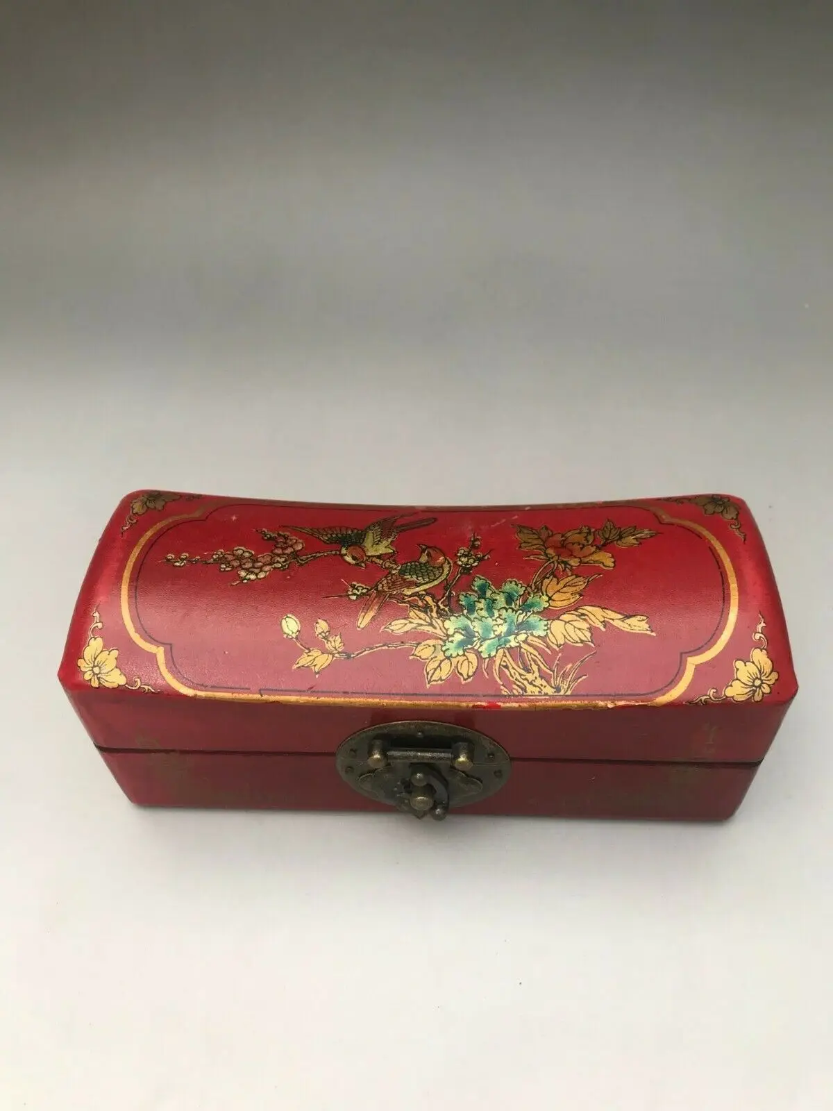 

Chinese antique hand made Flowers and birds Jewelry box