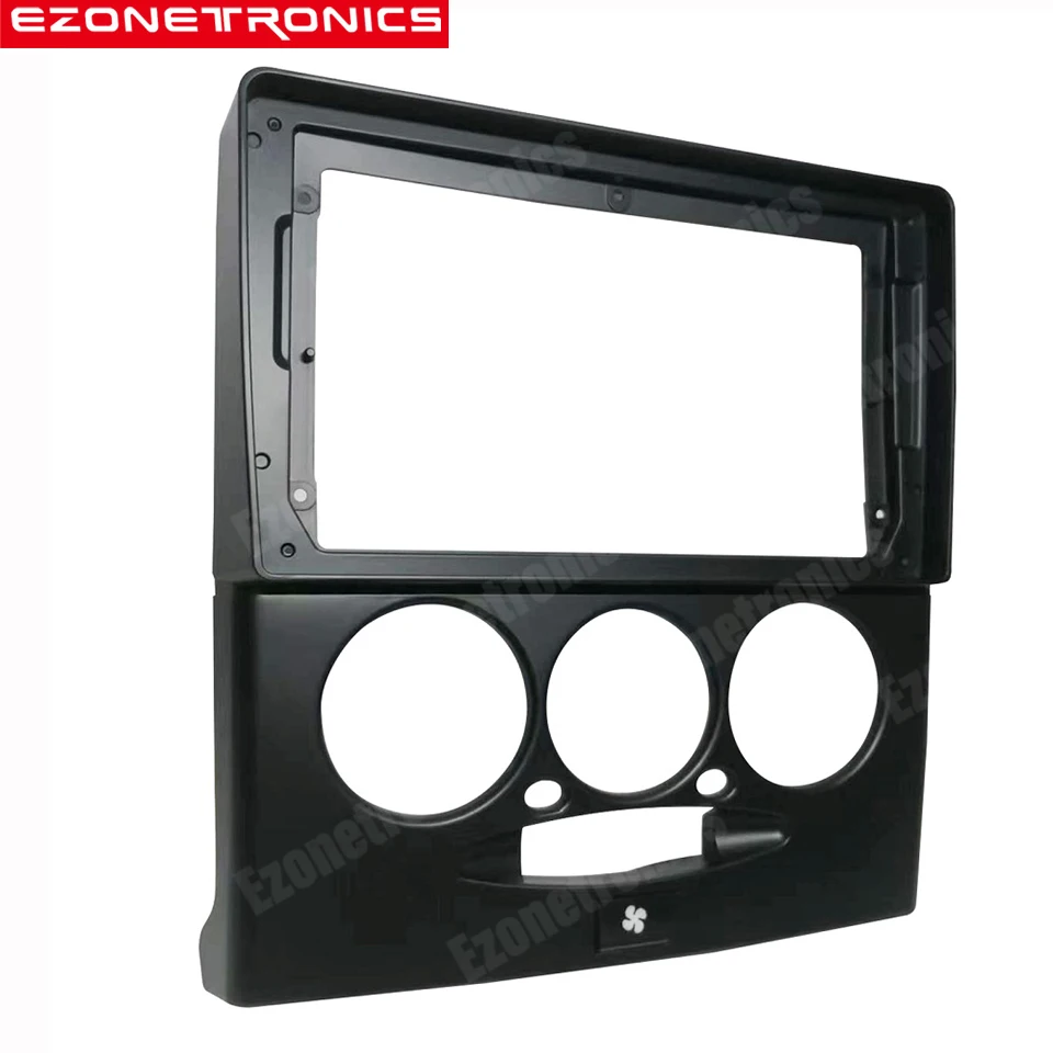 Панель Facia 9 дюймов для Kia Pride 2015-2018 1-2Din рамка автомобильного DVD-плеера аудио