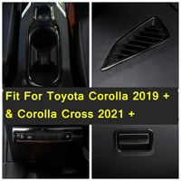 gloves box handle buckle water cup holder headlight cover trim for toyota corolla 2019 corolla cross 2021 2022 interior part