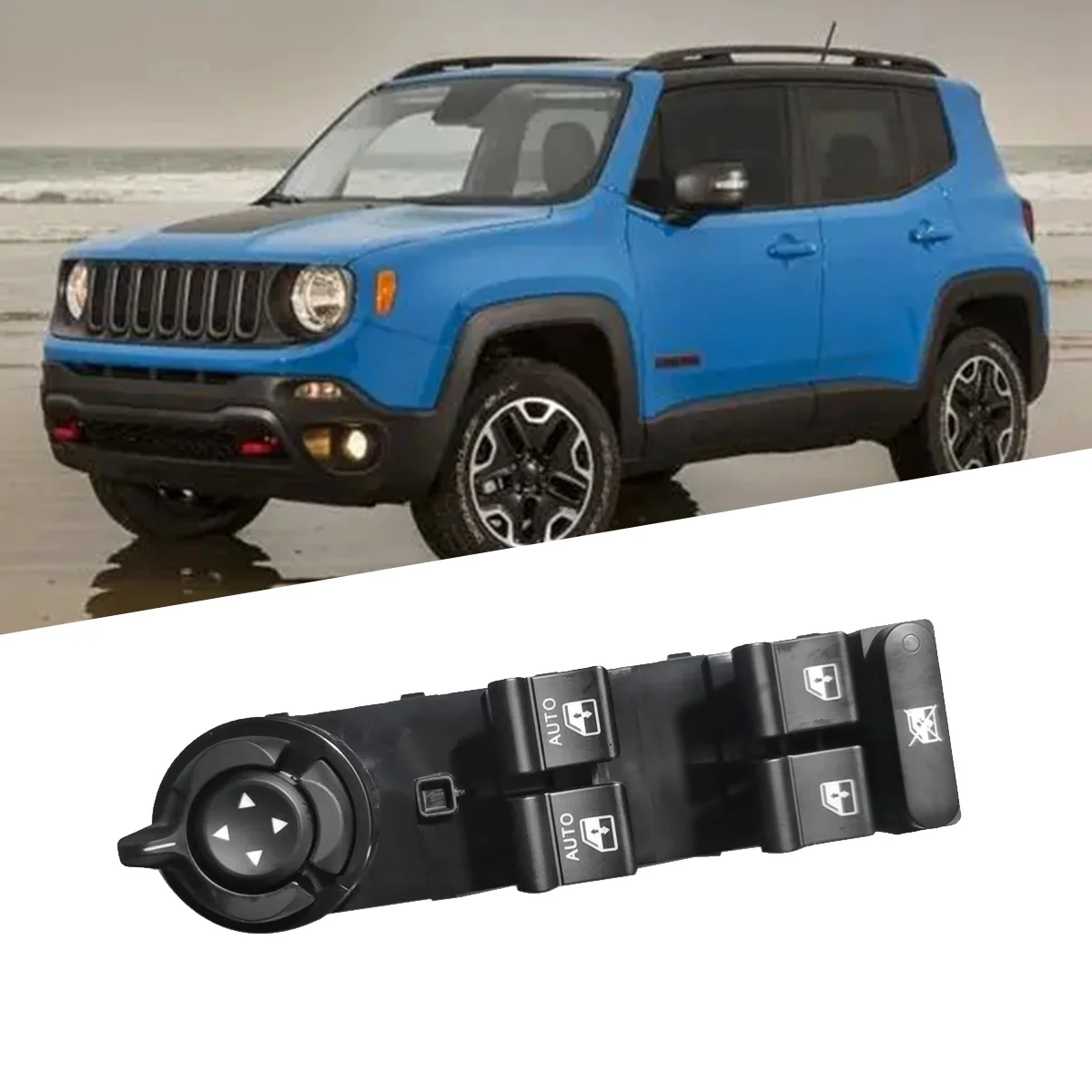 Кнопка управления электрическим окном 735648127 для Jeep Renegade Liberty 2016-2023 переключатель