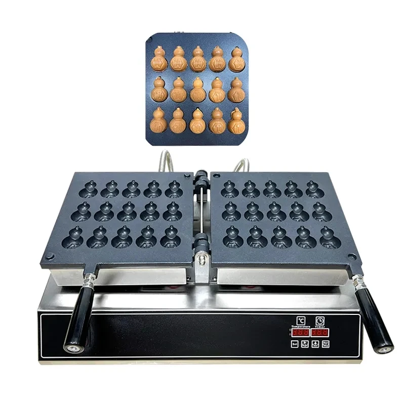 

Commercial Gourd Waffle Maker High Quality Electric Waffle Making Machine for Sale