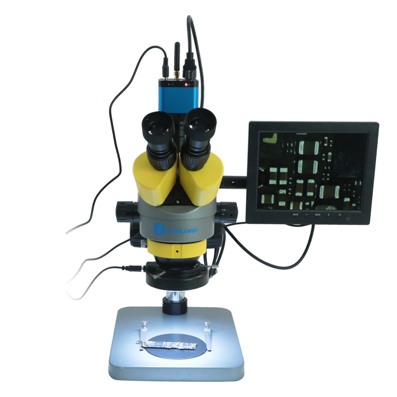 2019 новейшая бинокулярная камера с 8-дюймовым ЖК-монитором и Wi-Fi HD USB микроскопом