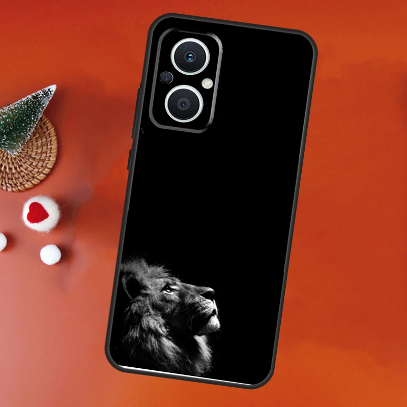 Свирепый лев Funda для OPPO Reno 5Z 4Z 2Z 8T 4 5 6 7 8 Lite 10 Pro Find X6 X2 X3 X5 чехол