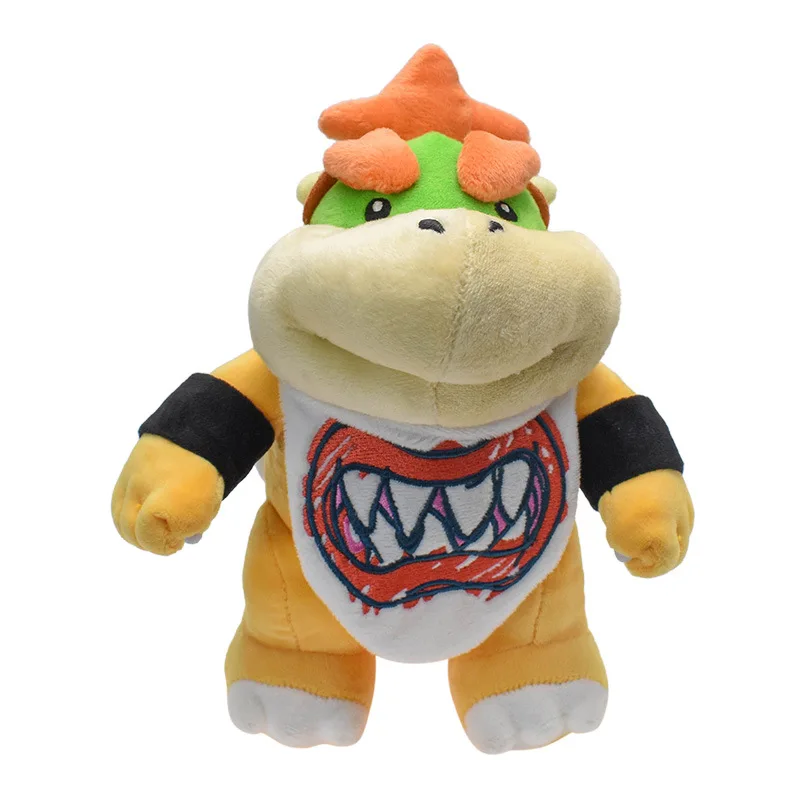 

22cm Super Mario Plush Doll Anime Cartoon Figure Game Character Bowser Jr. Stuffed Doll Anime Toy Kids Birthday Party Gift
