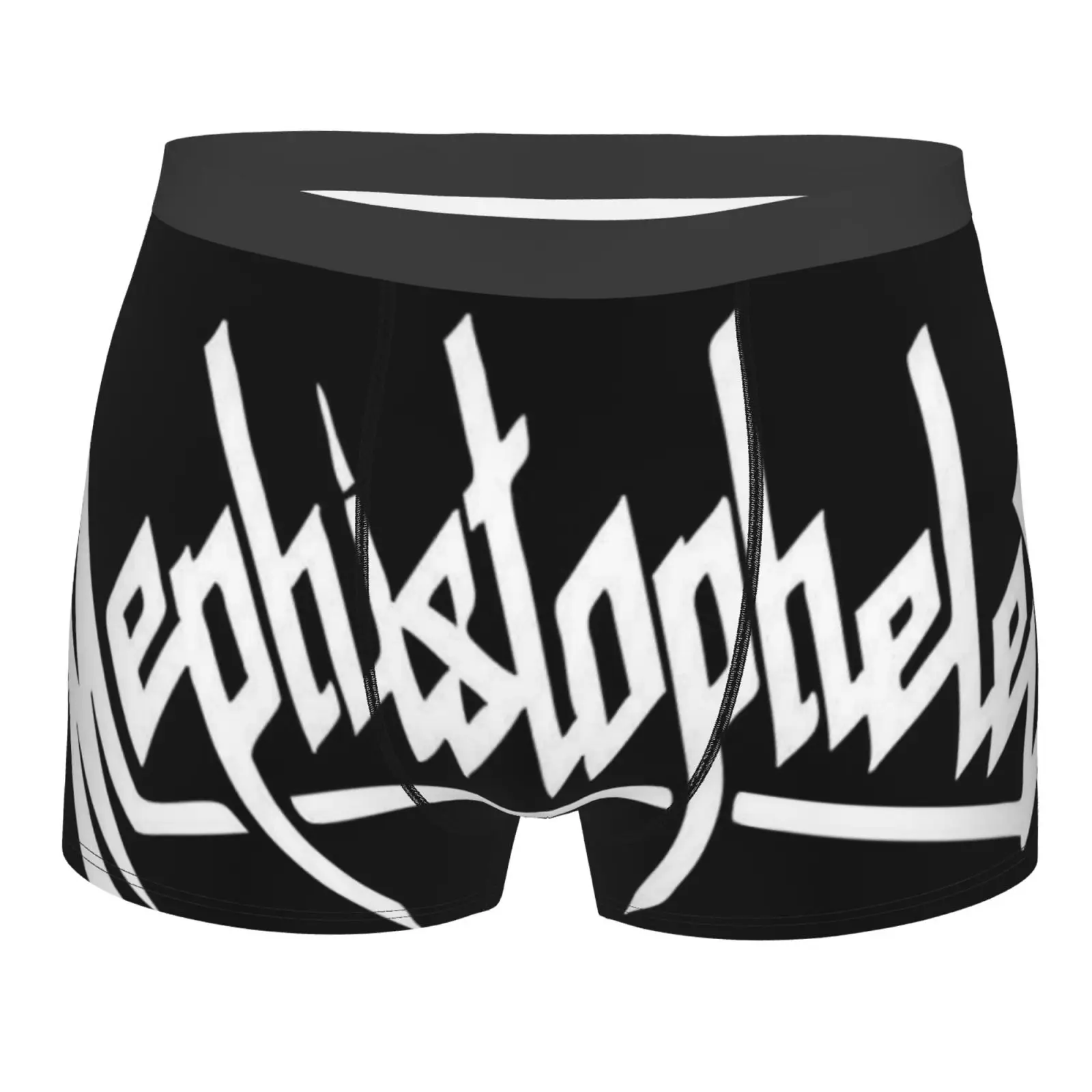 

Mephistopheles 1532 Men's Panties Man Undrewear Men's Underpants Lift Men Boxer Homme Marque Luxe Men Polyester Print Long 4Xl
