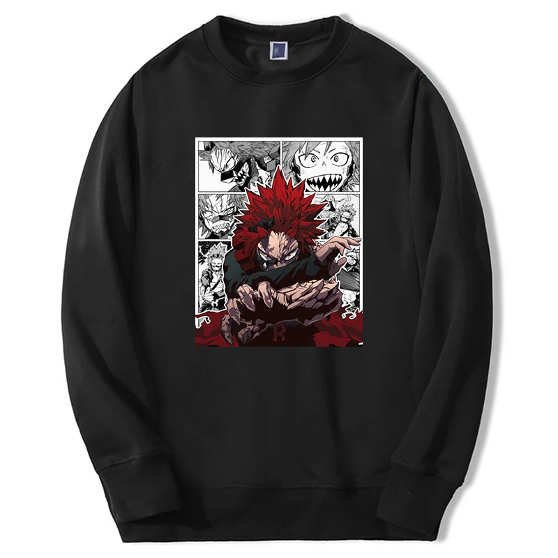 

My Hero Academia Hoodie For Men/women Anime Bakugou Boku No Hero Graphic Sweatshirt Fleece Hip Hop Harajuku Streetwear Moletom