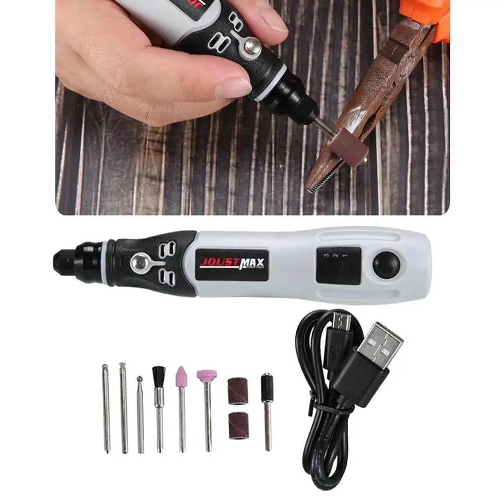 

USB Mini Electric Grinder Drill Tool Nail Gel Polish Remove Rotary