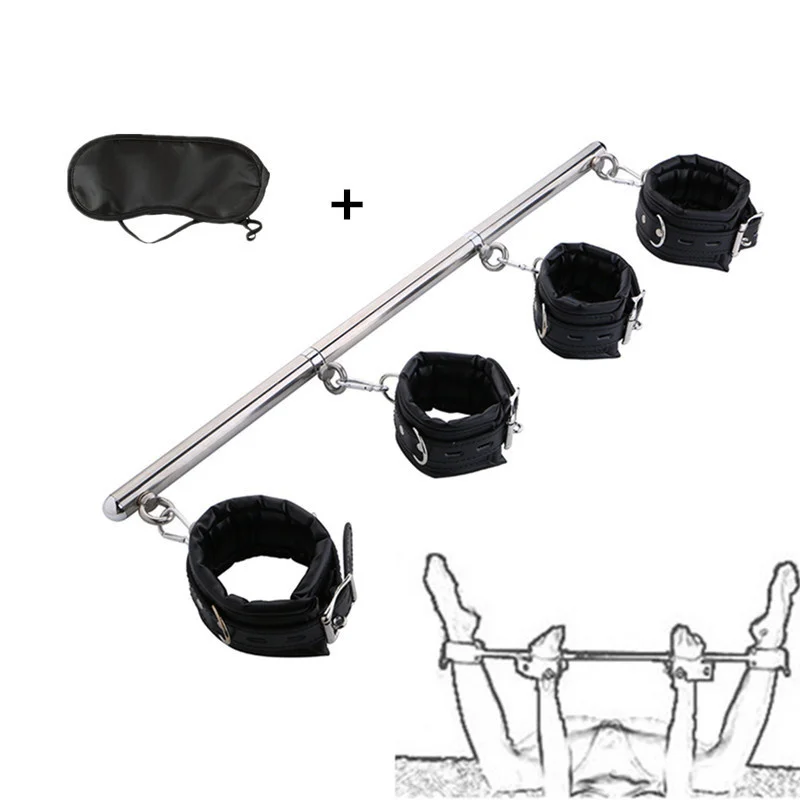 БДСМ Набор для бондажа из нержавеющей стали регулируемый разбрасыватель