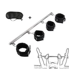 БДСМ Набор для бондажа из нержавеющей стали регулируемый разбрасыватель стержень наручники для секса наручники для голеностопа Фетиш фиксаторы секс-игрушки для пар