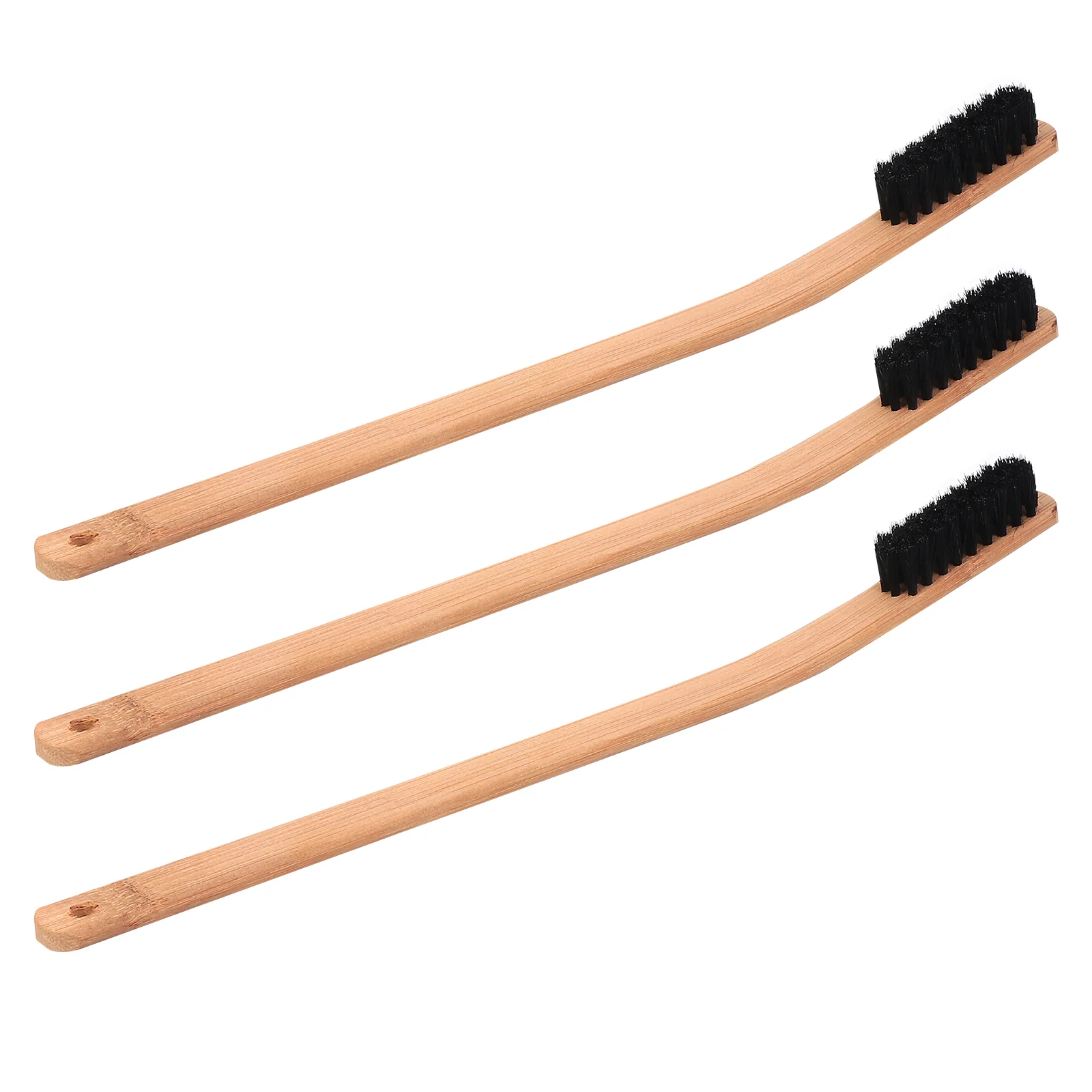 

3 Pcs Durable Lightweight Practical Portable Rim Hub Cleaning Brush for Vehicle Car