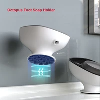 suction cup soap dish bathroom shower non slip storage box with drain creative scented rack soaps holder kithcen bath supplies