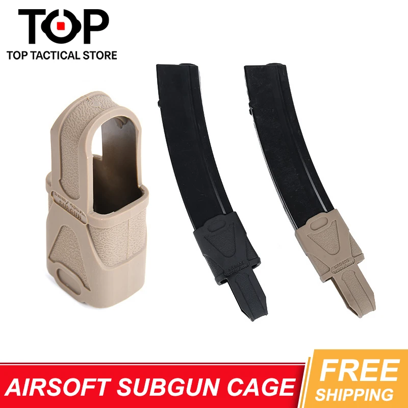 

Wadsn Tactical Subgun Cage 9mm NATO Airsoft Fast Mag Nylon Loops for MP5 MP5K Magazine Assist Hunting Rifle Pouch Accessories