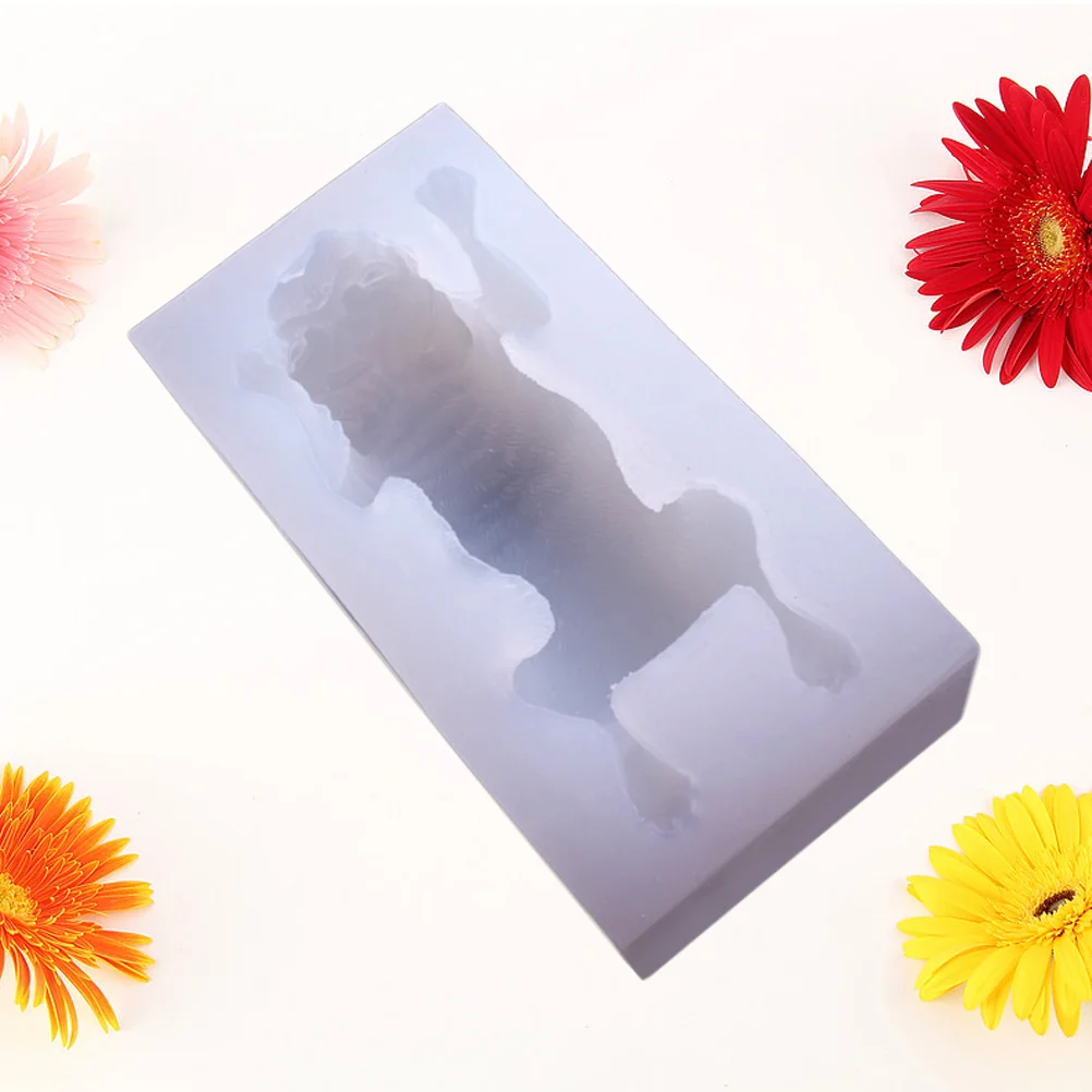 

Silicone Dog Molds Pei Treat Shar Fondant Craft Resin Animal 3D Ice Mousse Pug Cream Baking Casting Soap