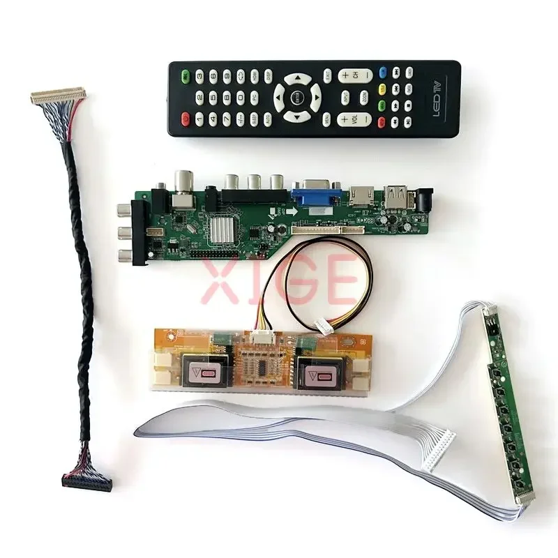 Для LM250WF1 LM230WF1 LM230WF2 плата драйвера ЖК-дисплей DIY Kit DVB сигнал цифровой LVDS-30Pin 1920*1080