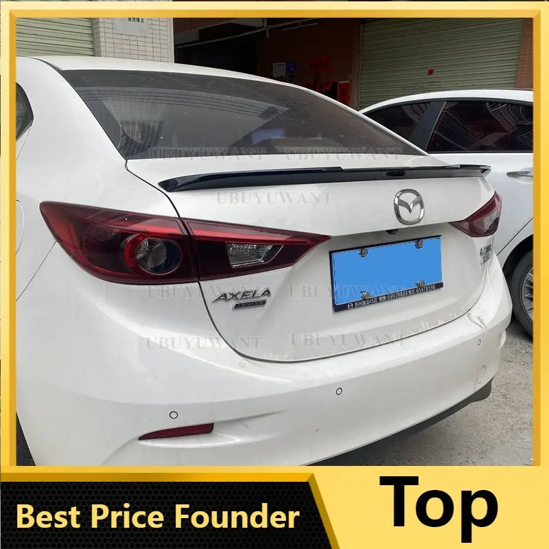

Задний спойлер для Mazda 3 Axela Sedan 4 door 2014 2015 2016 2017 2018 2019