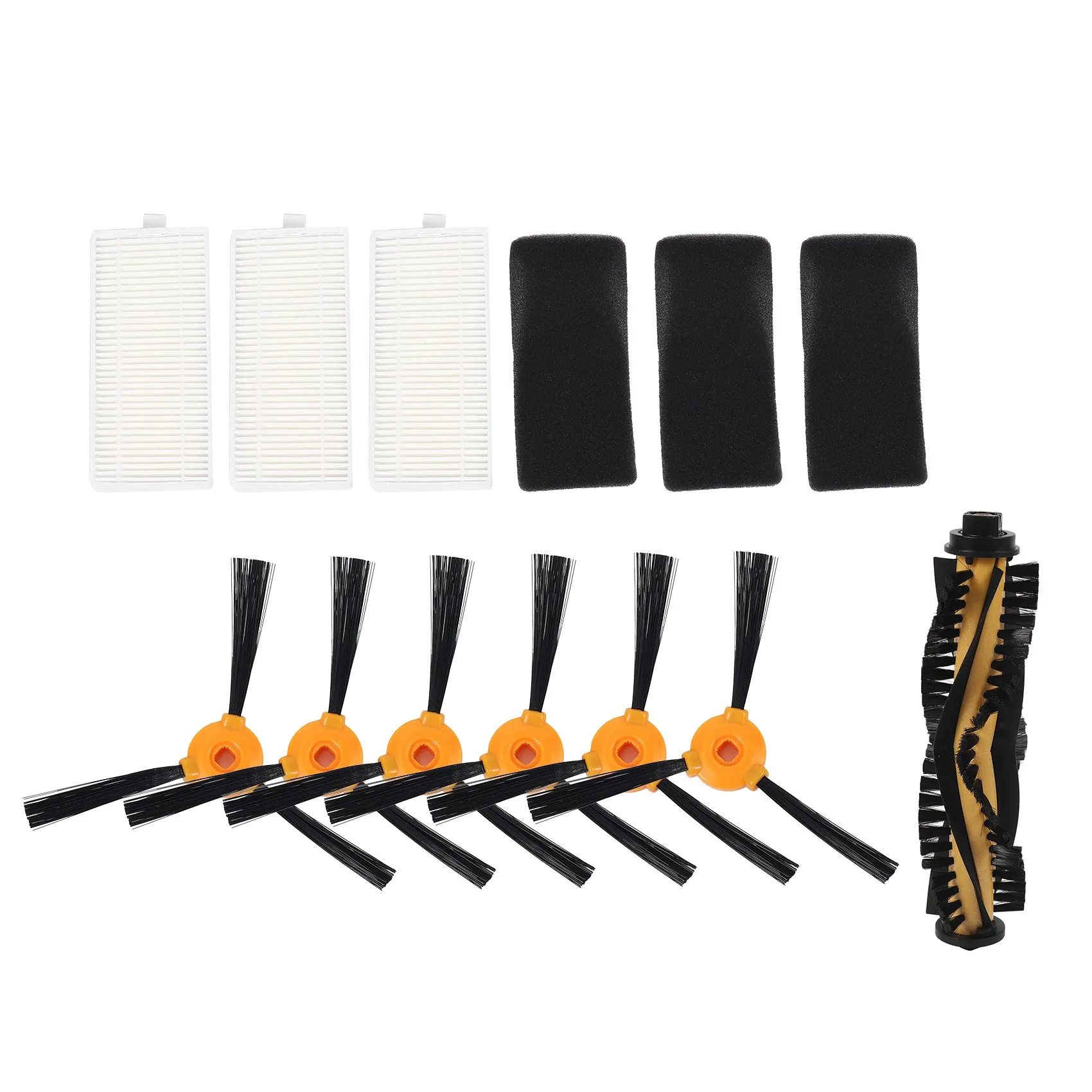 

Replacement for Deebot N79S Main Brush, Filter, Side Brush Accessory Kit for Ecovacs Deebot N79 N79S Robotic Vacuum Cleaner