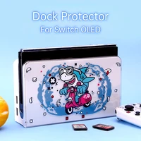 for switch oled edition charging base protective hard nintend cute cartoon theme shell case for ns switch oled accessories shell