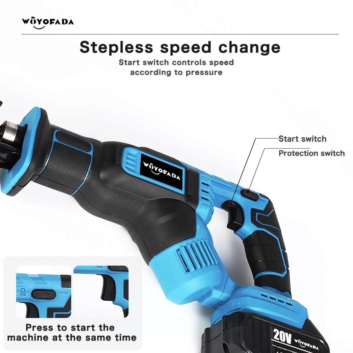 Беспроводная зеркальная пила режущая портативные электроинструменты с