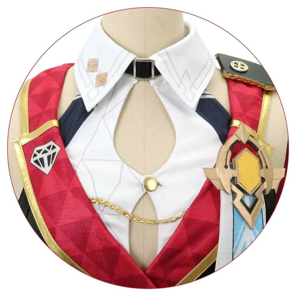 Топаз Косплей Игра Honkai Star Rail Наклейки Костюмы Парик Одежда Наборы