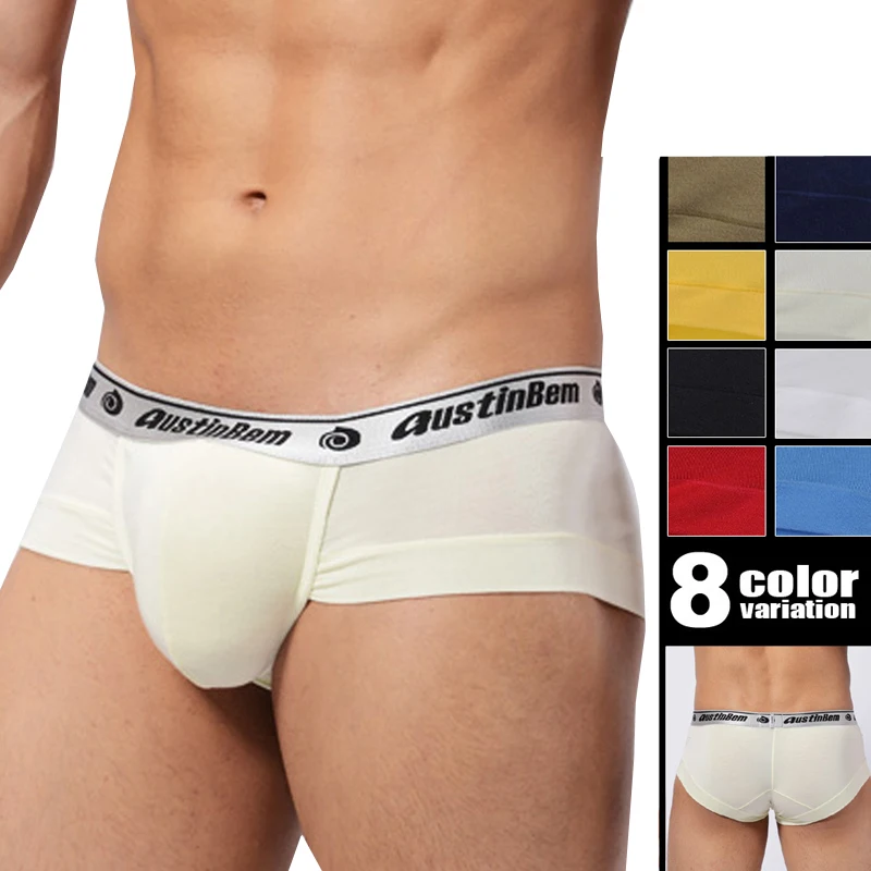 

HaleyChan 1Pc Men's Modal Convex Bag Boxer Brief with Comfort Flex Waistband Underwear Mens Sexy Underwear Mens Lingerie Panties
