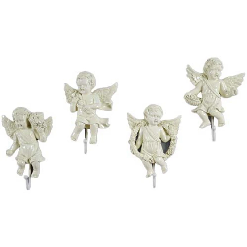 

European Angel Creative Decoration Hook Coat Hook Entrance Wall Decoration Key Hook European-Style Angel Holder Hanger