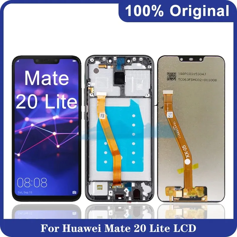 

5.84" Original For Huawei P20 Lite ANE-LX1 ANE-LX2 LCD Display Touch Screen Digitizer For Huawei Nova 3e LCD Screen Replacement