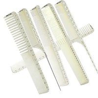 6 pcs professional hairdressing comb barber haircut hair comb anti static comb hairdresser cutting comb salon hair styling tool