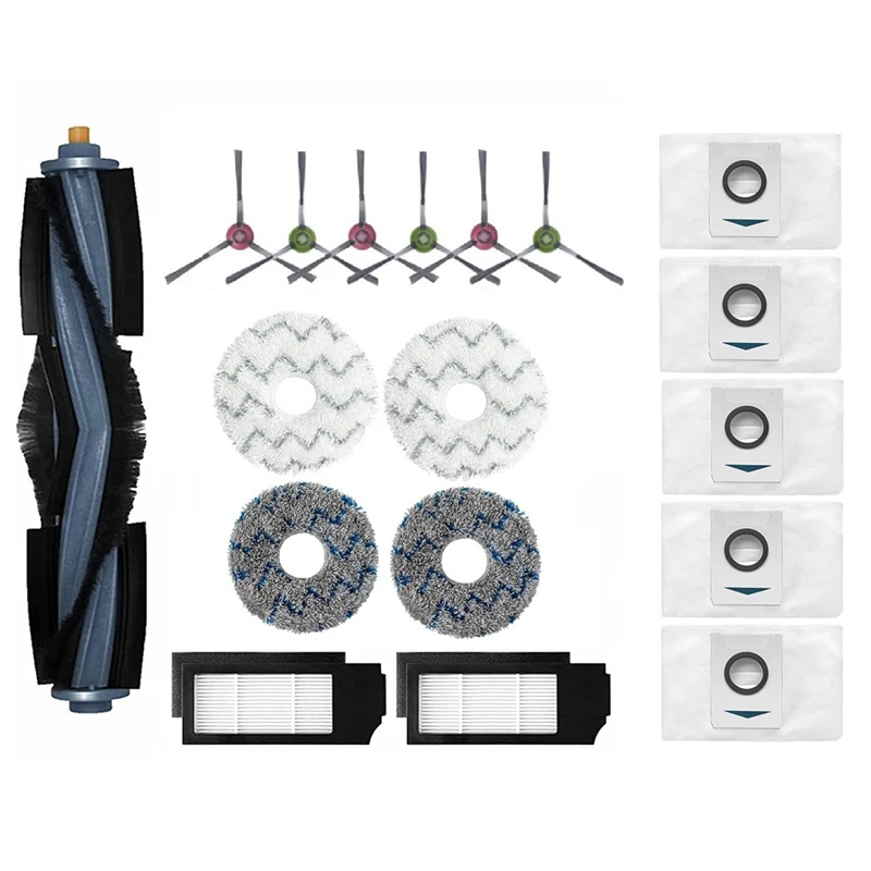

Spare Parts For Ecovacs Deebot X1 Omni / X1 TURBO Robotic Vacuum Cleaners Replacement Part Kit