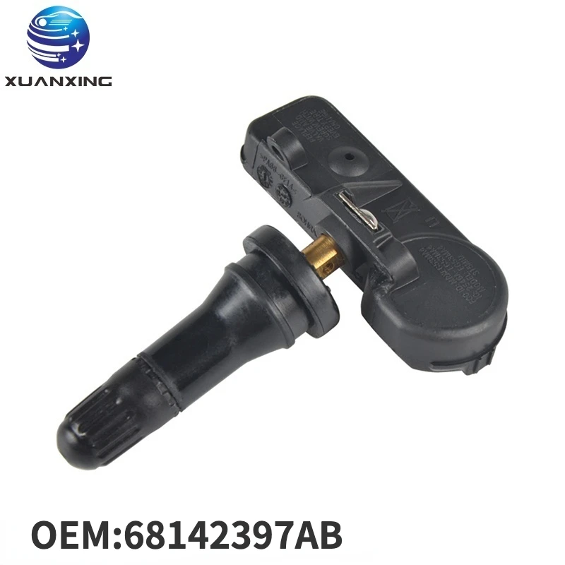 

68142397AB TPMS Tire Pressure Sensor Monitoring System 433MHz High Quality For Jeep Wrangler Grand Cherokee Dodge