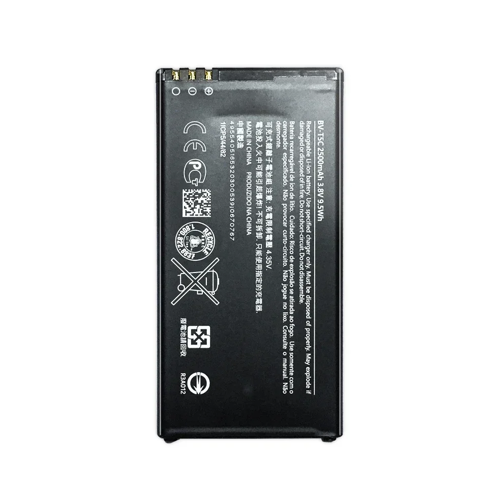Аккумулятор BV-T5C BL-4UL для Nokia Lumia 640 XL 225 330 730 735 738 950 RM-1109 RM-1113 RM-1072 RM-1073 RM-1077 BV T5C/T5A/T5E/T4B