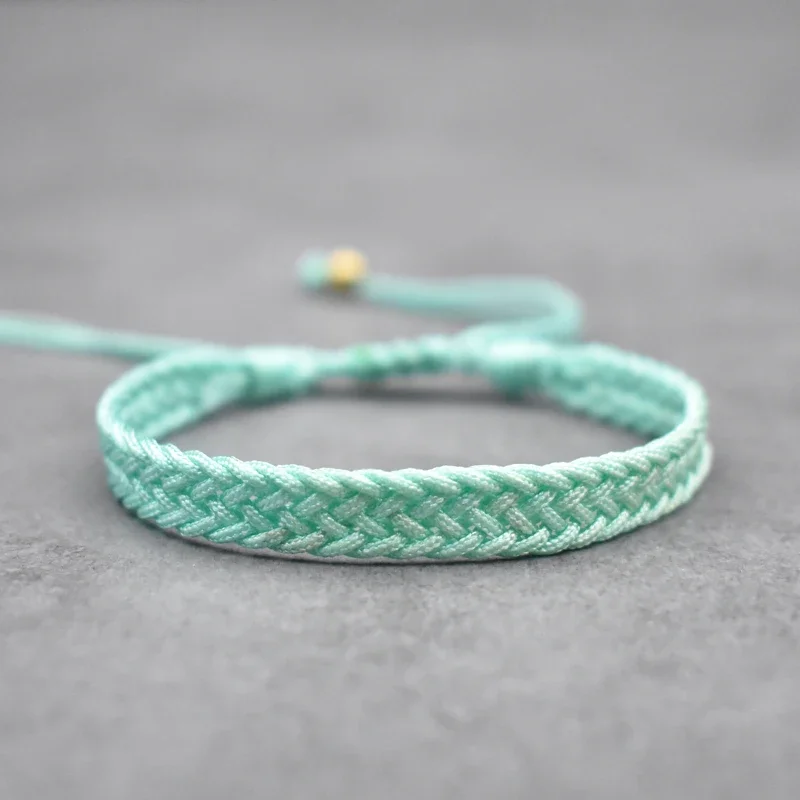 Красочные плетеные пляжные браслеты для серфинга комплект мужских и женских