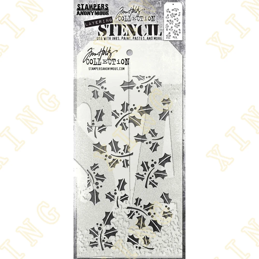 

New Hollyberry Diy Layering Stencils Wall Painting Scrapbook Coloring Embossing Album Decorative Paper Card Template 2022 New