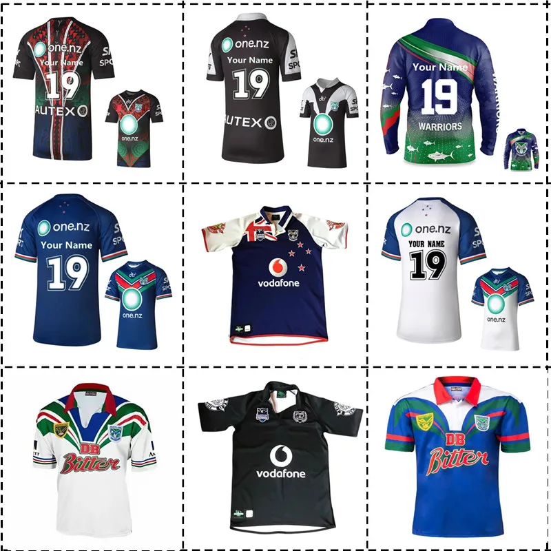 

Регби джерси воины 2023 2024 рубашка регби традиционное наследие регби новозеландские воины ретро джерси жилет ткань для рыбалки
