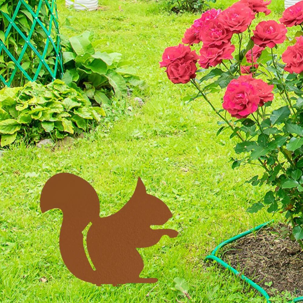 1 Шт. Металлический Садовый Кол Элегантно Подъём Эстетика Во Дворе Идеально