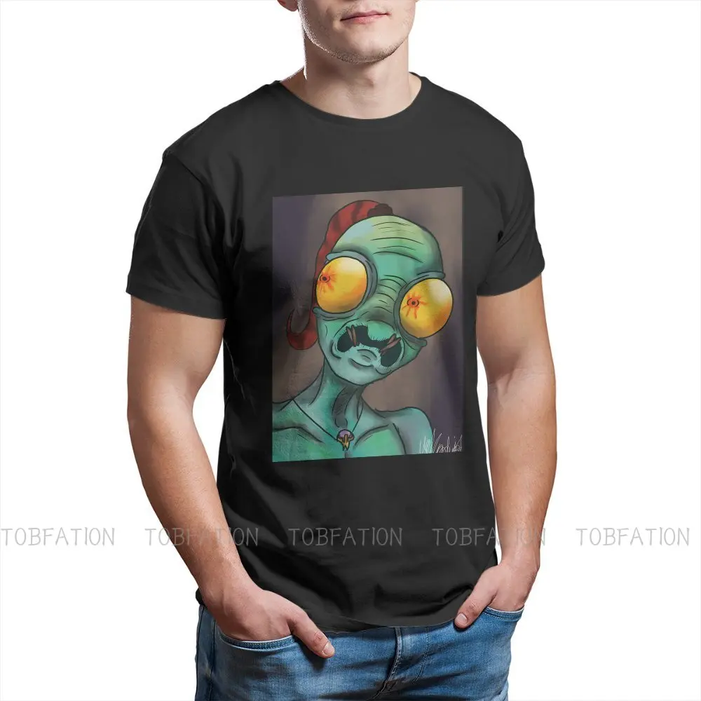 

Double-sided Printing OddWorld Game Crewneck TShirts Now I'm Dead Meat Personalize Men's T Shirt Funny Tops 6XL