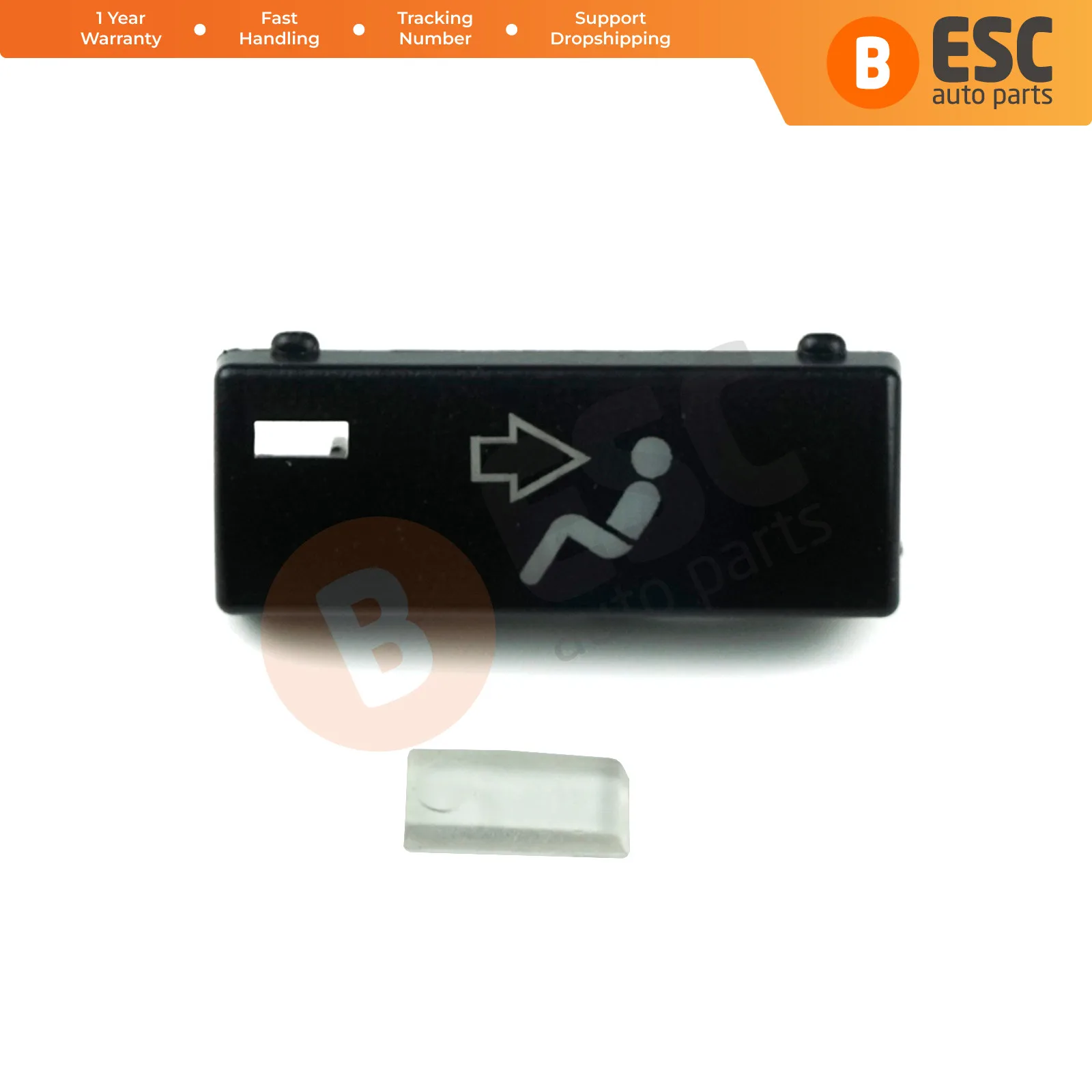 

EDP88-2 1 Piece Air Con Heater Climate Conditioning Ventilation Control Forward Button Cover 6972163 for BMW X5 E53 5 Serie E39