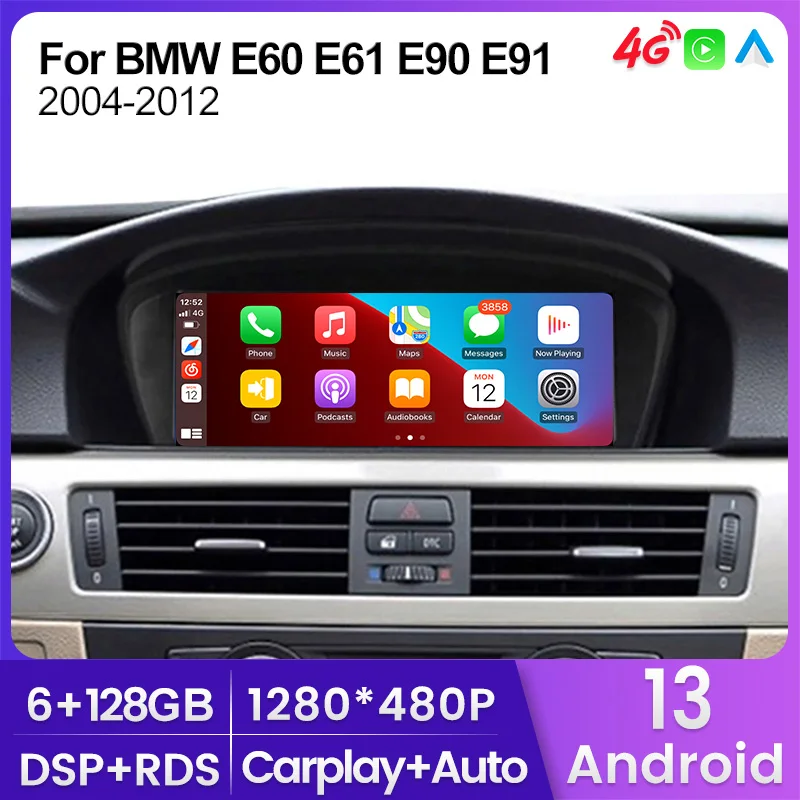 Автомагнитола 2DIN для BMW 3/5 E60 E61 E62 E63 E90 E91 E92 E93