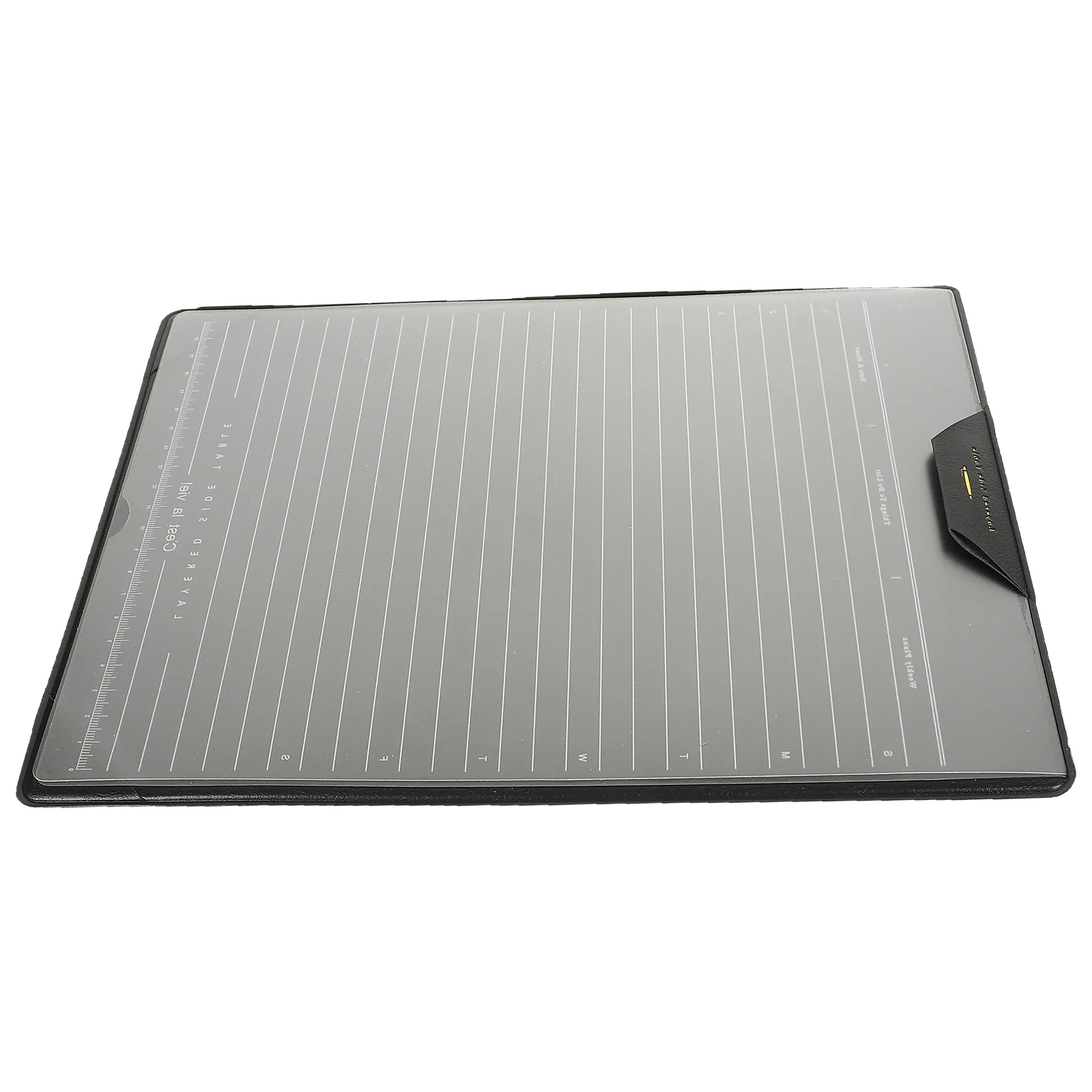 

Padoffice Computer Board Layered Function Supplies Pu Message Protector Desktop Writing Multi Mat Holder Pen Pocketsdrawing File