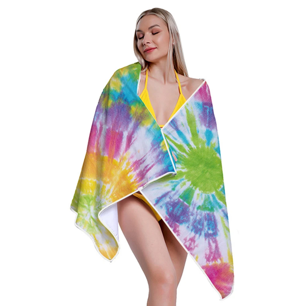

Summer Boho Beach Towel Women Swimming Microfiber Quick Dry Blanket Large Soft Beach Towel Travel Summer Portable Beach Towel