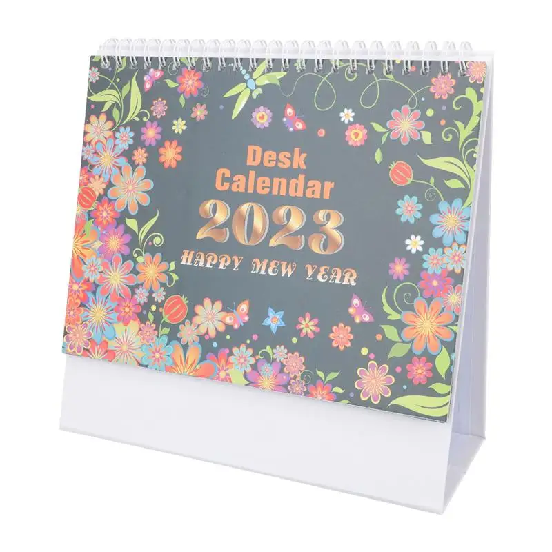

2023 Office Daily Desk Calendar Decorative Monthly Calendar New Year Table Calendar Home Supply