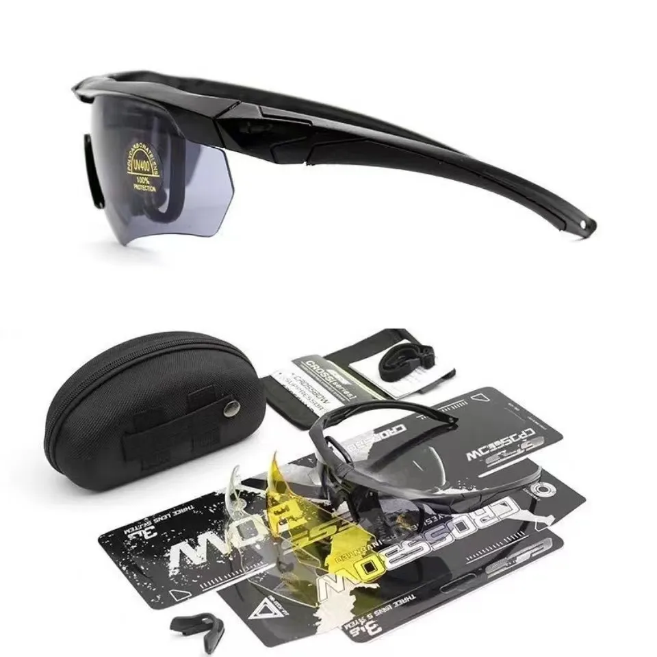 Тактические Очки ESS в стиле милитари для стрельбы, искусственное ветрозащитное зеркало для спорта на открытом воздухе