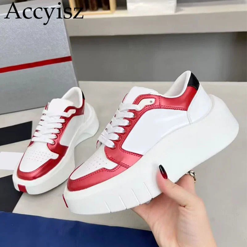 

Кроссовки унисекс из натуральной кожи, круглый носок, плоская подошва, на шнуровке, дышащие, для прогулок, разные цвета, летние