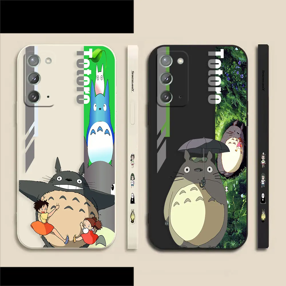 

Cute Spirited Away Totoro Case For Samsung A50 A30 A20S A10S A10 Note 20 10 M32 M22 M10S M40S A20 Pro Plus Lite Ultra 4G 5G Case