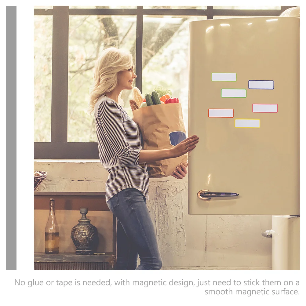 67 шт. магнитные этикетки сухие стираемые полоски для магнитных стираемых