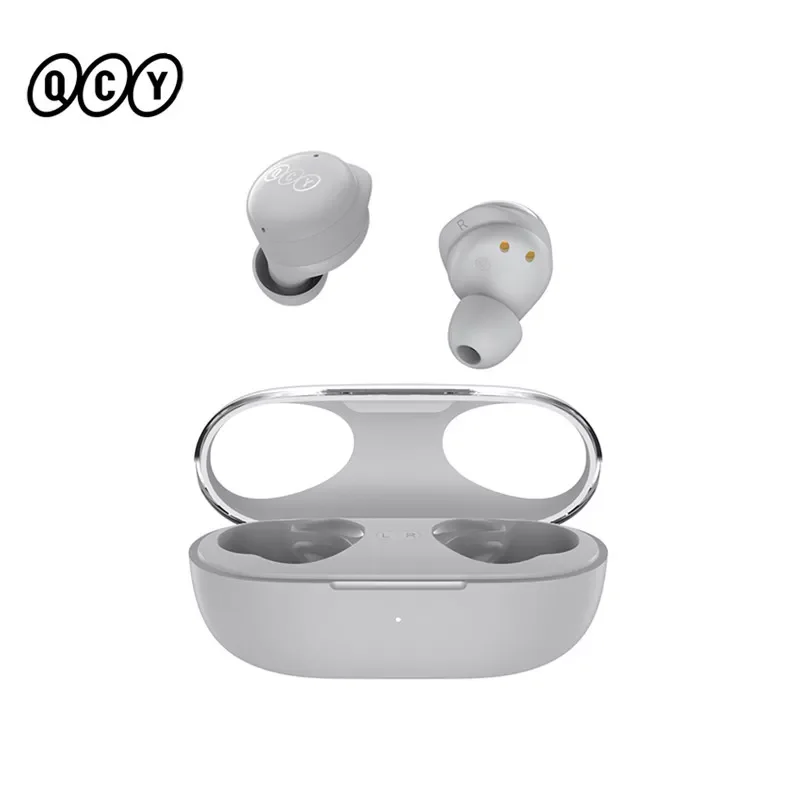 

NEW2023 QCY T17S Bluetooth Earphone aptX Qualcomm Bluetooth5.2 TWS Wireless Earbuds Voice Assistant Touch Control Headphones Sup