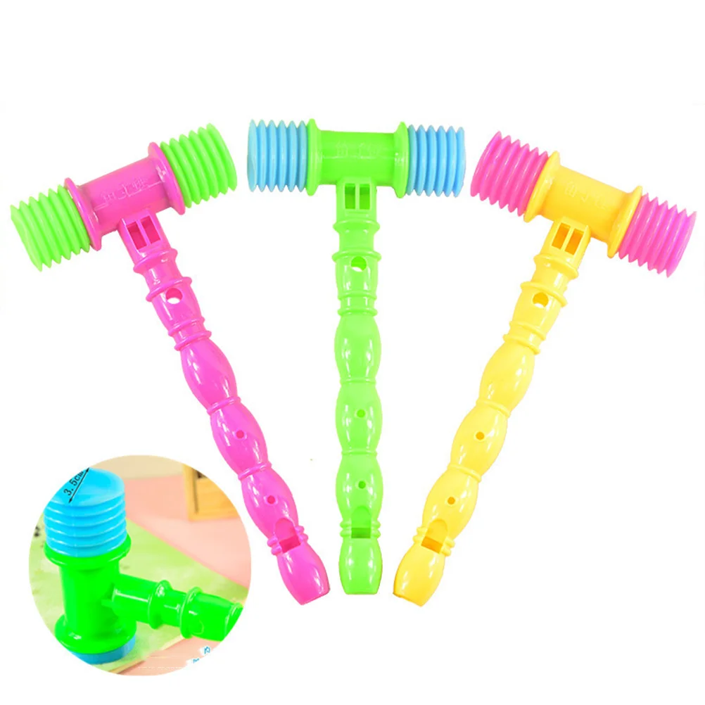 

Hammer Toy Toys Squeaky Gavel Pounding Kids Mallet Soundmusical Toddler Beating Party Squeaking Baby Knocking Favors