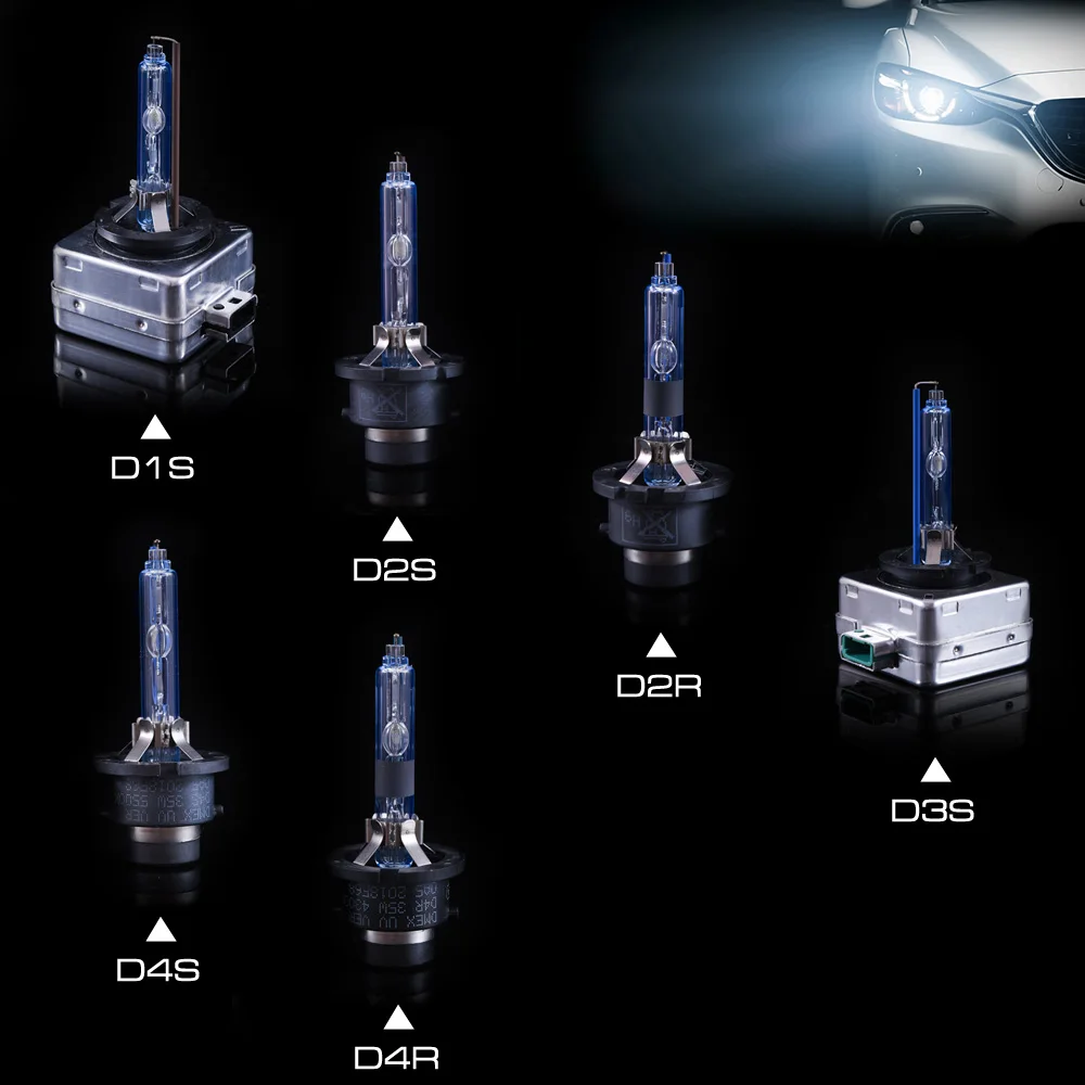 DMEX модернизированные OEM 12В 8В D1S Ксеноновые HID фары лампы 4300K 5500K 6000K 8000K 66140 66144 85410 85415