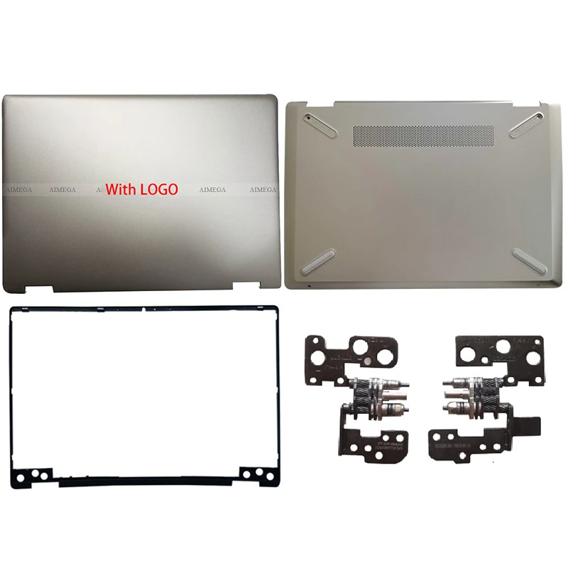 

NEW Laptop For HP Pavilion X360 14-DH 14-DH003TU L52880-001 Gold LCD Back Cover/Front Bezel/Hinges/Bottom Case