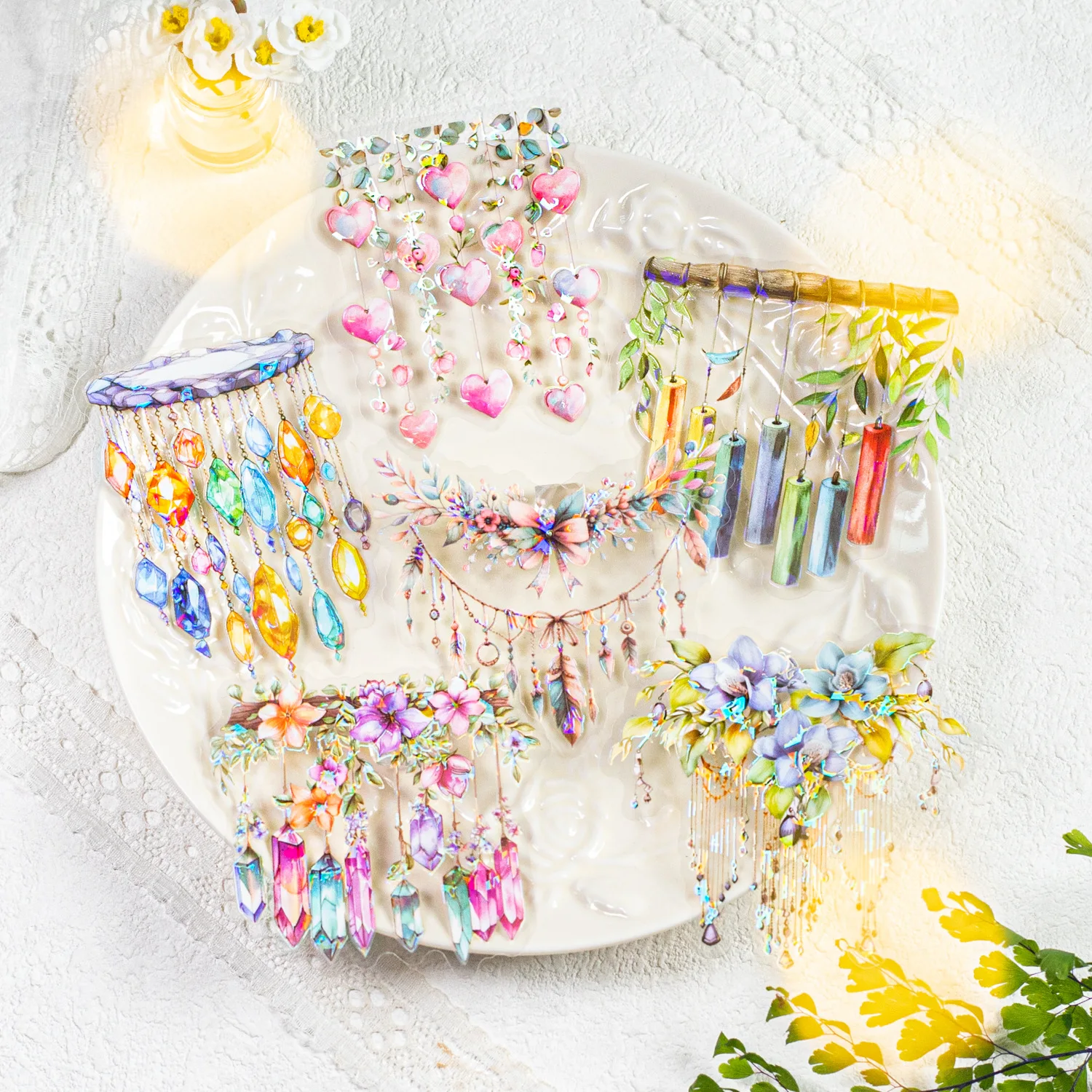 10 шт. стильные наклейки-наклейки для скрапбукинга